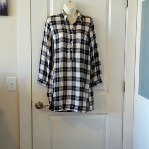 Old Navy Plaid Tunic